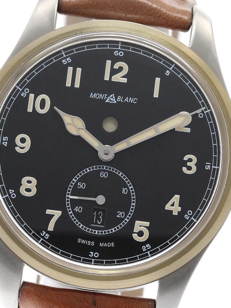 Montblanc 1858 Automatic 116479 Dual Time Automatic Mens Watch953638